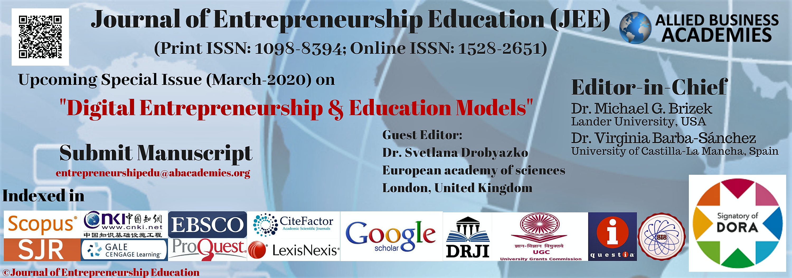 journal of entrepreneurship education